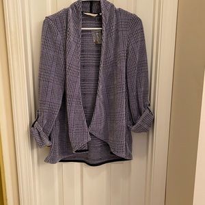 Soft Surroundings Warwick Topper Open Blazer Sweater Cardigan Jacket NWOT